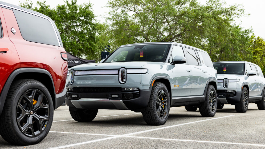 Electrify Expo Orlando Hankook EV Demo District Rivian R1S side