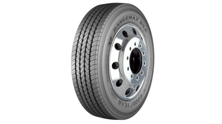 goodyear rangemax RSA electric fleet vehicle tire
