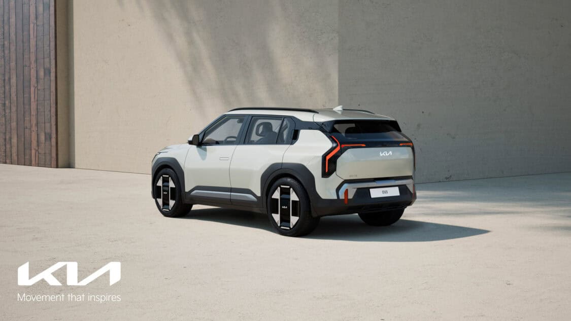 2026 Kia EV3 A Compact Electric SUV with Global Impact - rear profile