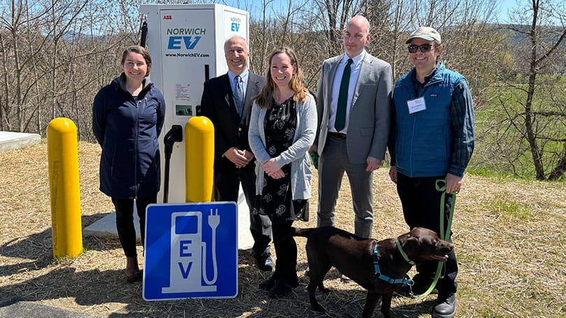 ABB E-mobility Powers Vermont's First NEVI EV Fast Charging Hub Boosting Local Economy