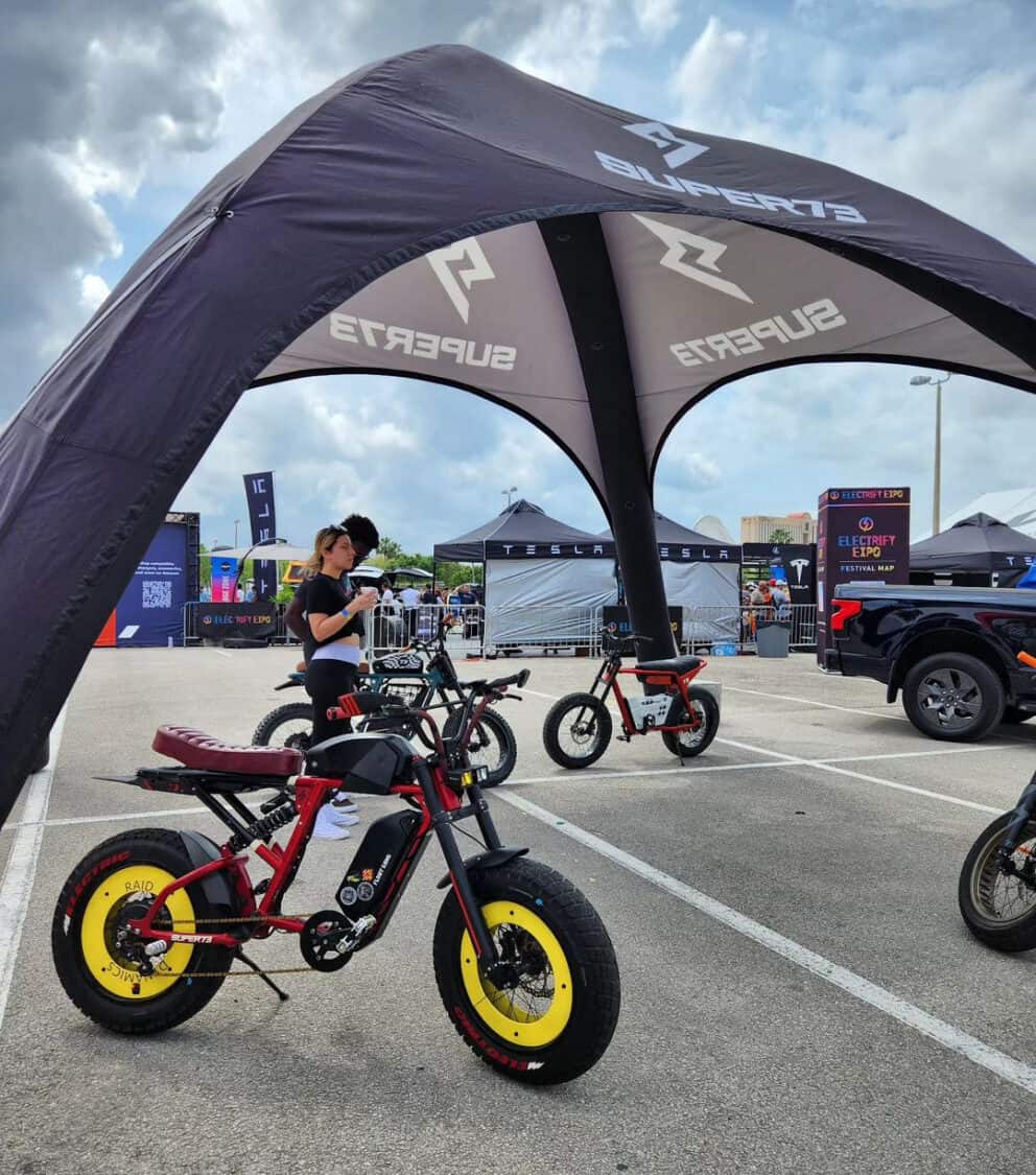 Luis Rolon III Best E-Bike award presented by Super73 for his 2020 Super73 RX at Electrify Showoff Orlando