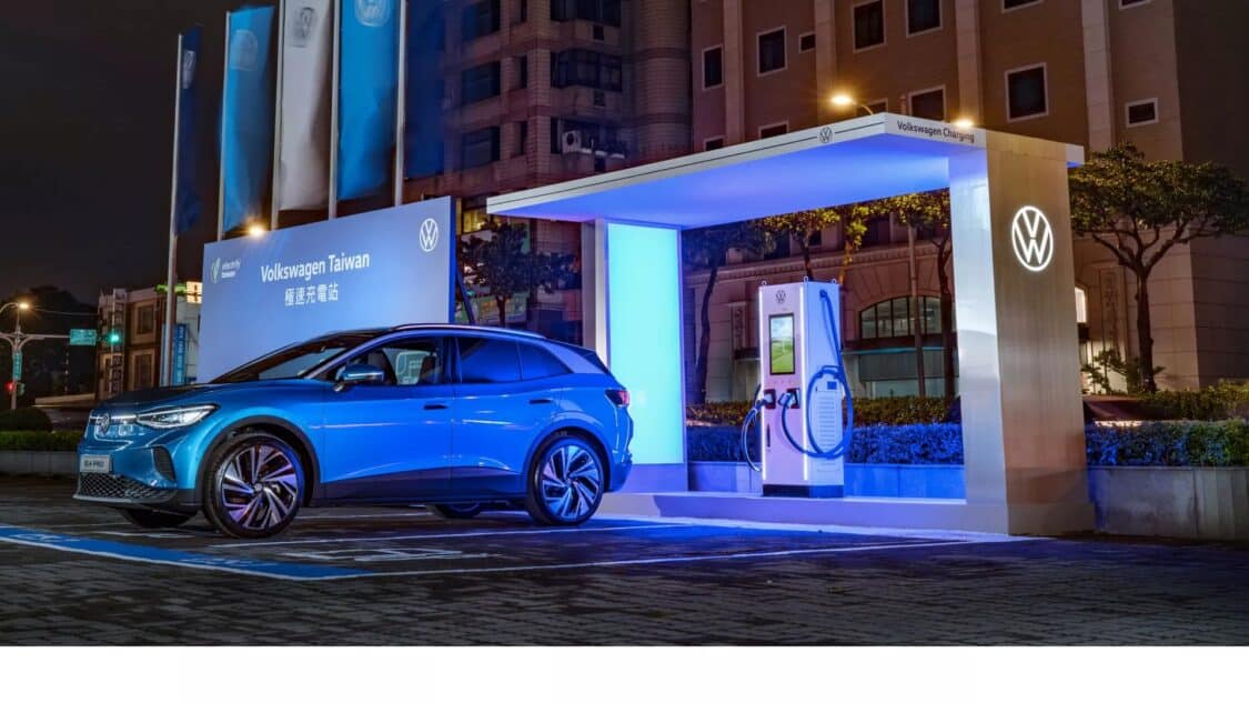 Volkswagen ID.4 Pro - Ultra-Fast 360kW EV Chargers in Taiwan, Partnering with Noodoe for Charging Experience