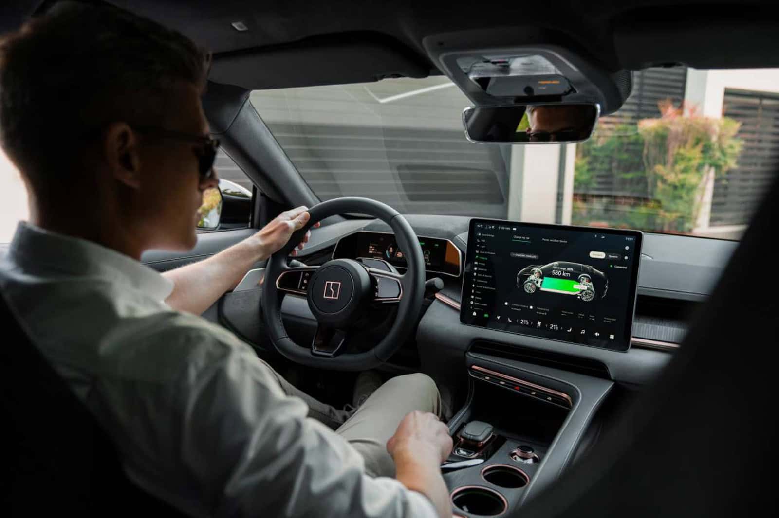 Zeekr 001 electric sedan interior