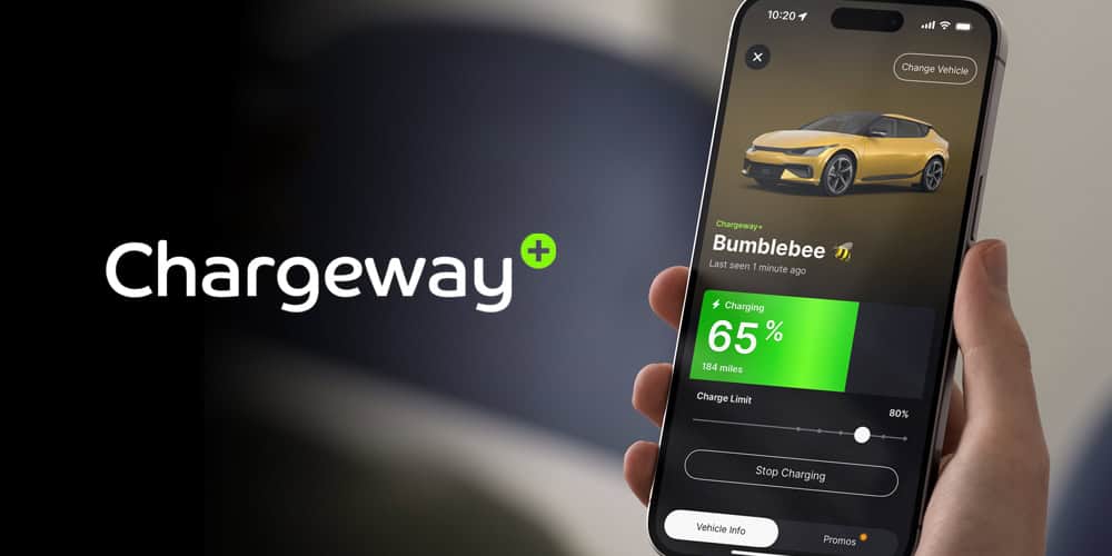 EV charging app, Chargeway, provides real-time information about EV batteries and charging status