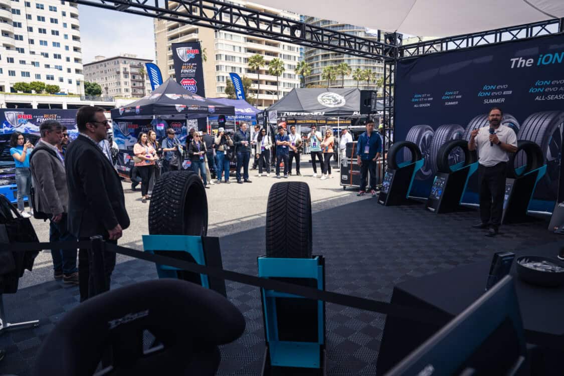 2024 Electrify Expo Long Beach Third Year Breaks Records with Nearly 50000 EV Demos - Hankook Tire, press tour, Industry Day