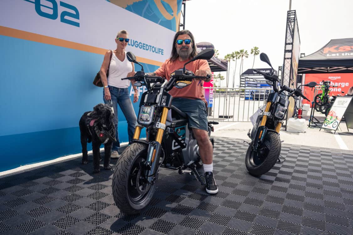 2024 Electrify Expo Long Beach Third Year Breaks Records with Nearly 50000 EV Demos - BMW Motorrad electric motorcycle