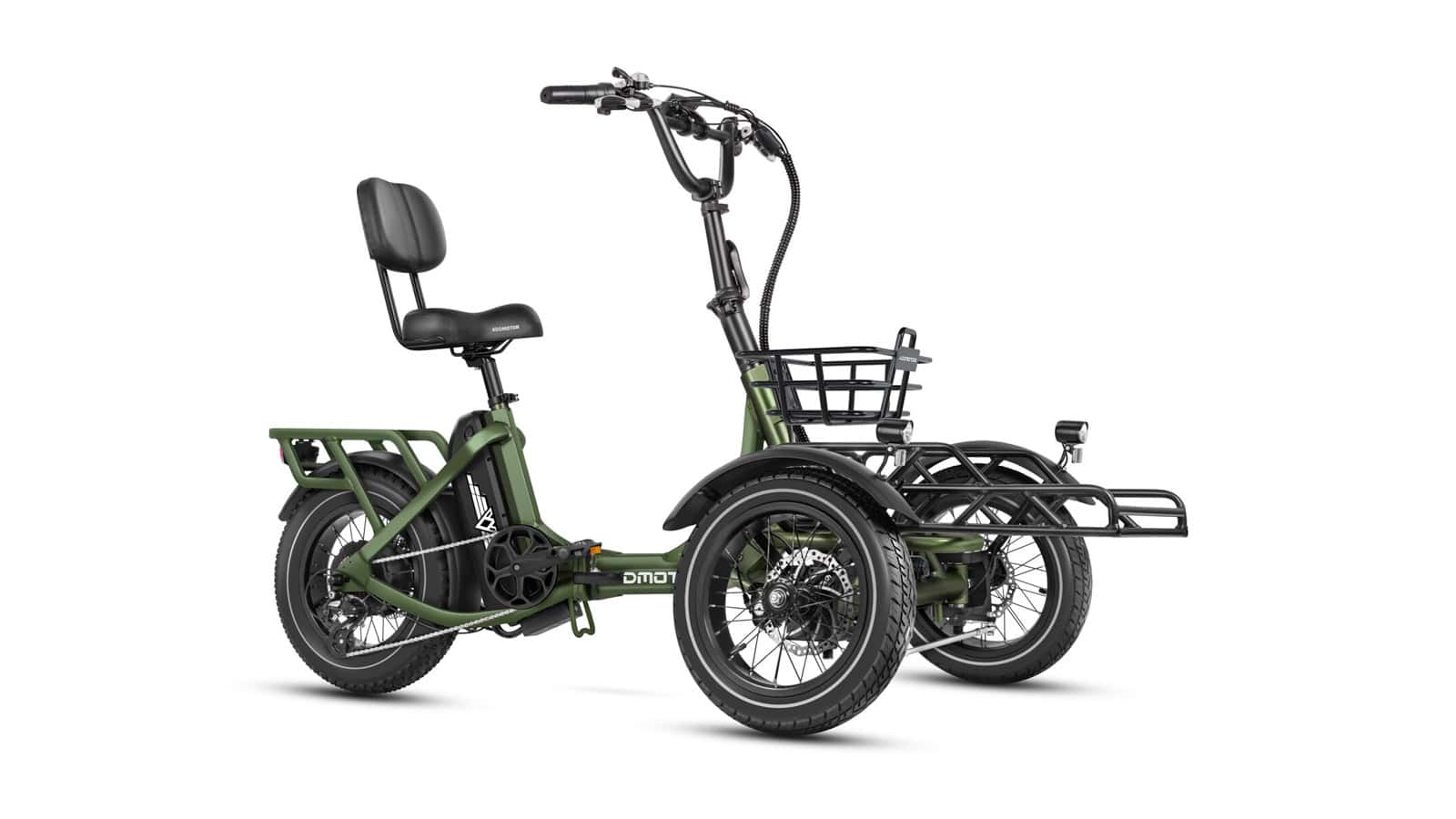 Addmotor Spytan Electric Trike for Adults in green