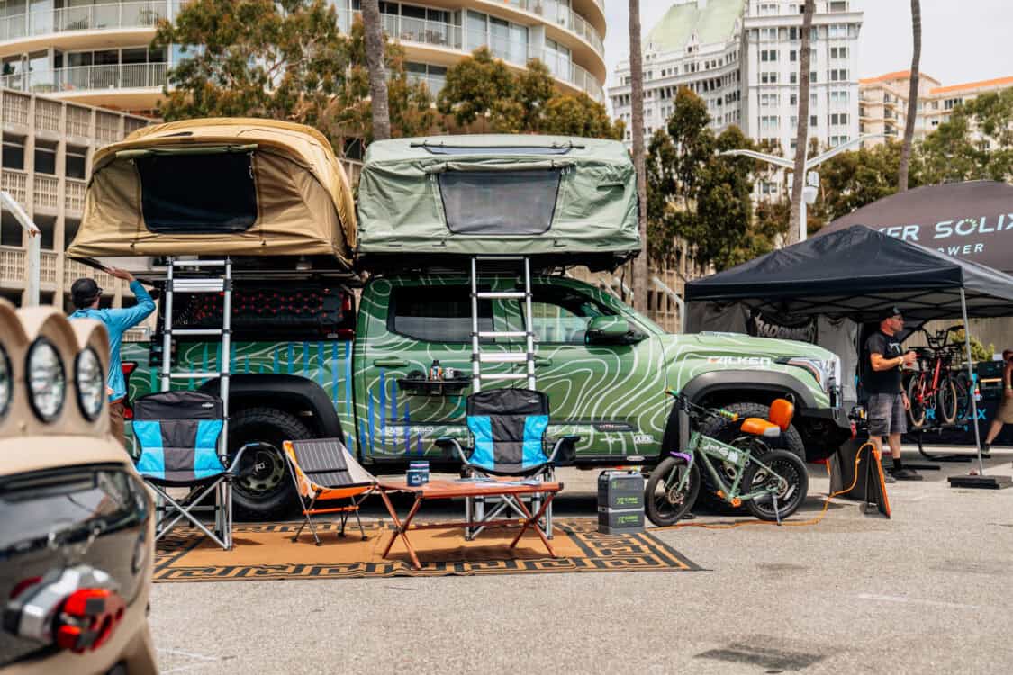 Electrify Expo Long Beach 2024 Outdoor Recreational Eric Pue Toyota Tundra Falken Tires