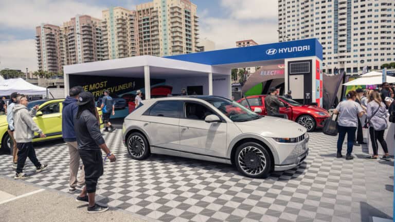 Hyundai Ioniq 5 at Electrify Expo Long Beach