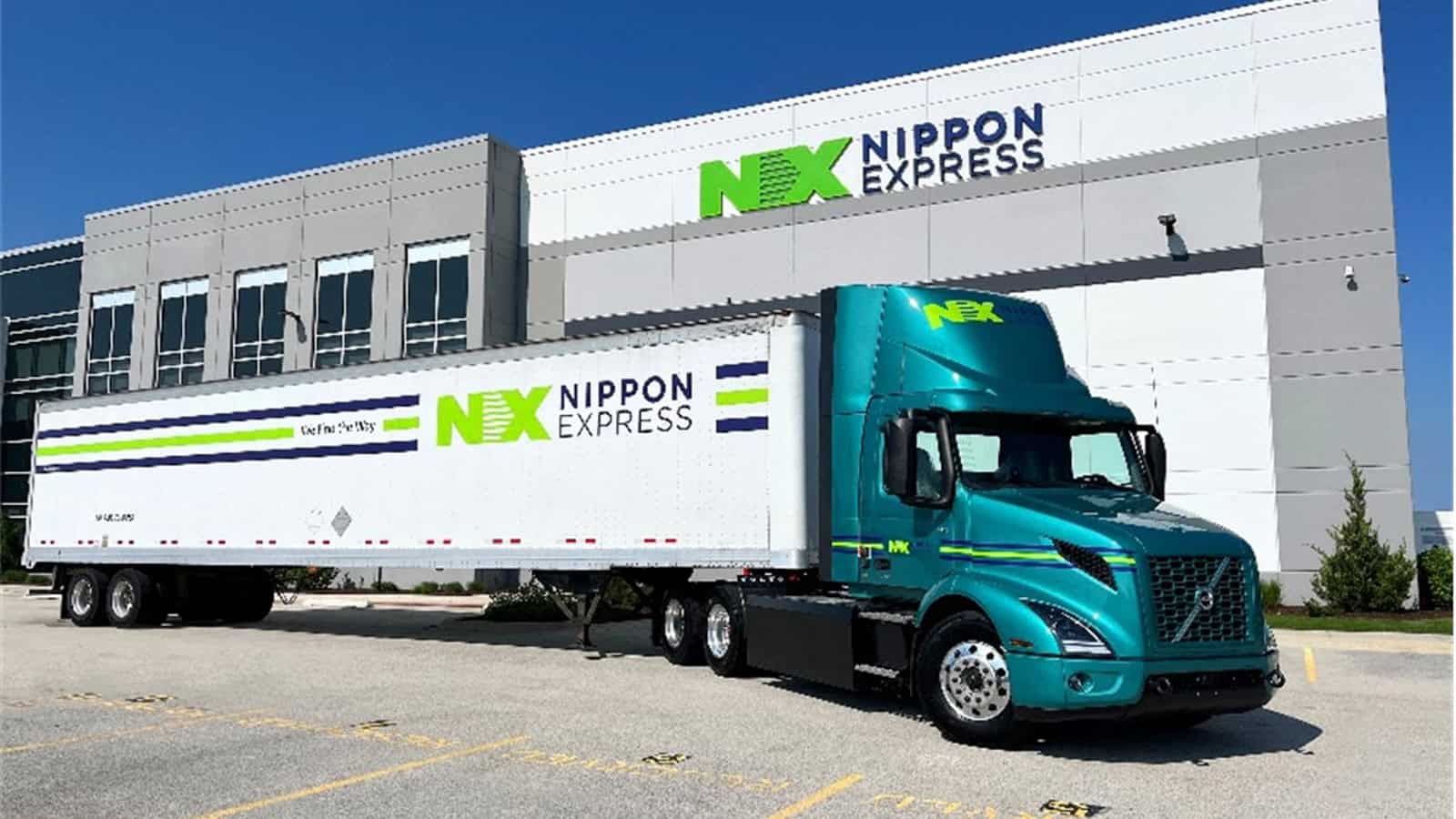 Nippon Express USA Introduces First Electric 53' Medium-Duty Truck