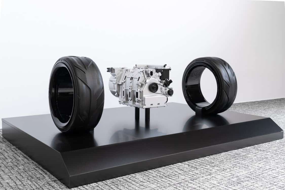 Rotary EV system concept 2 rotor by Mazda