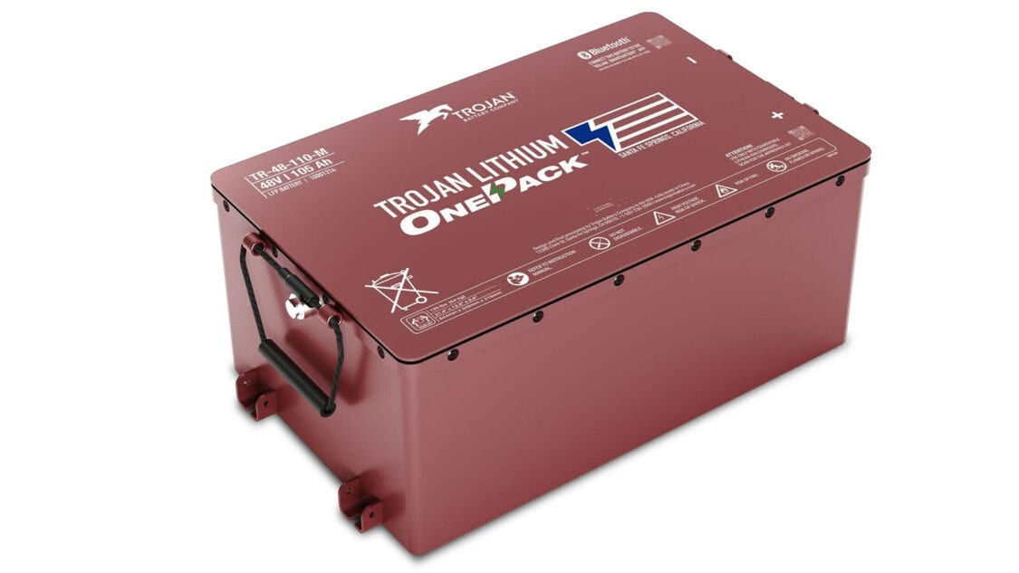 Trojan Lithium OnePack: Trojan Battery Company's Breakthrough 48V Lithium-ion Battery Pack for Low-Speed Electric Vehicles