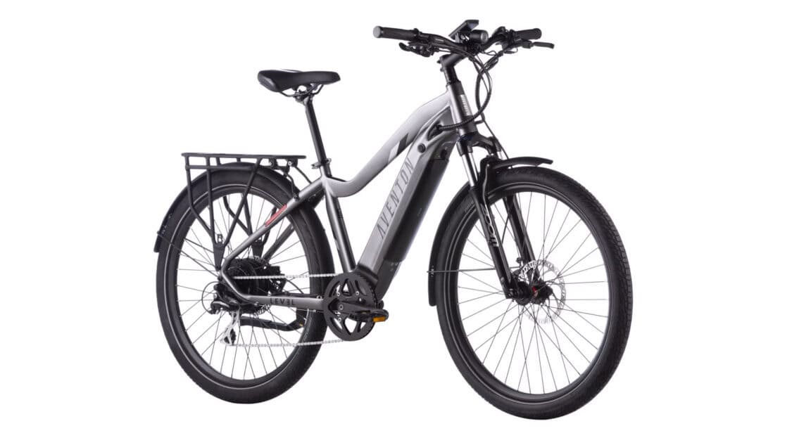 Aventon Level 2 Commuter Electric Bike - 300 pounds payload capacity