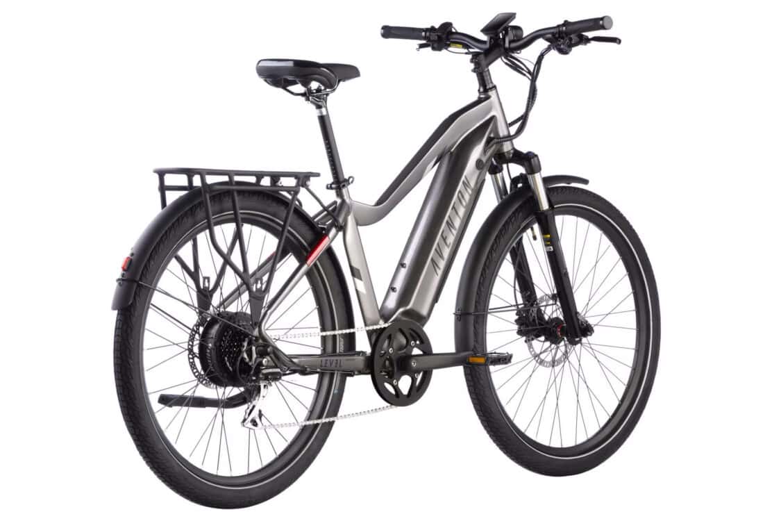 Aventon Level 2 Commuter Electric Bike - hydraulic disc brakes