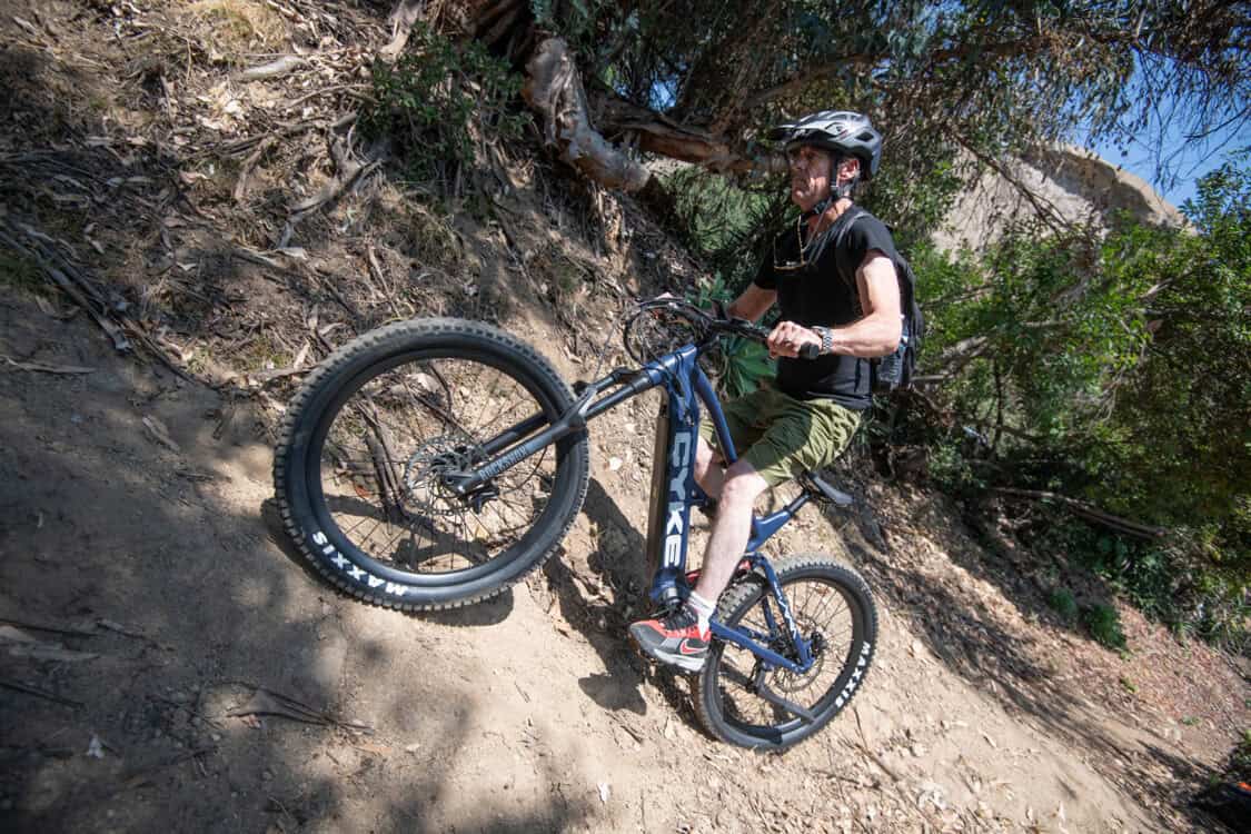 Cyke Bikes Falcon A Electric Mountain Bike - side profile