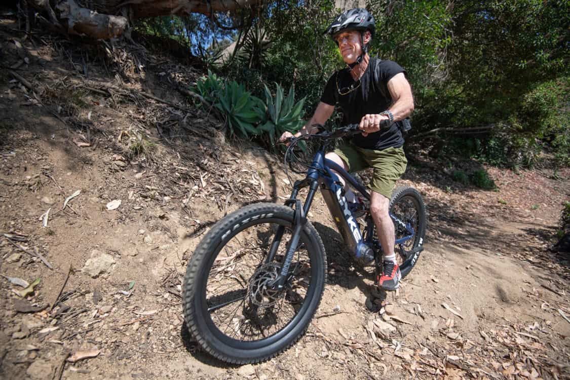 Cyke Bikes Falcon A Electric Mountain Bike - side profile