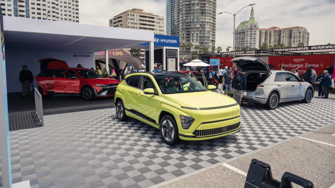 Hyundai Kona EV, IONIQ 5, IONIQ 6 at Electrify Expo Long Beach