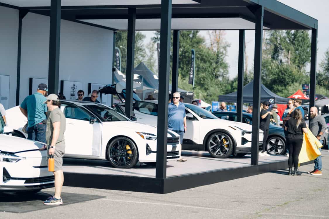 Polestar 2 and 3 at Electrify Expo Seattle