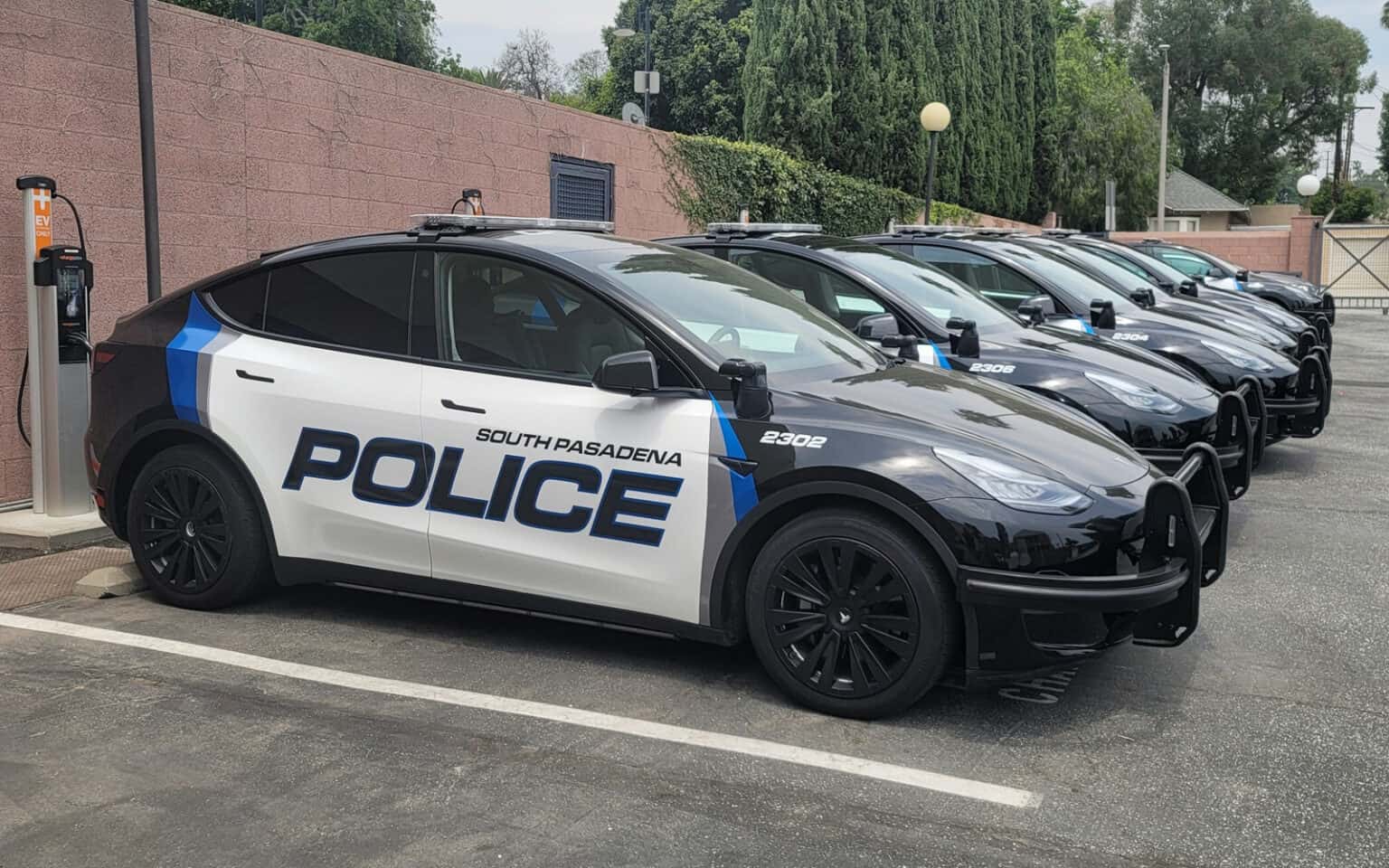 South Pasadena Launches First Electric Tesla Police Fleet with ...