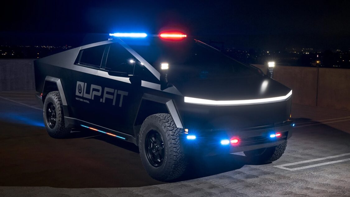 South Pasadena Launches First Electric Tesla Police Fleet with Unplugged Performance UP.FIT Tesla Cybertruck Patrol Vehicle