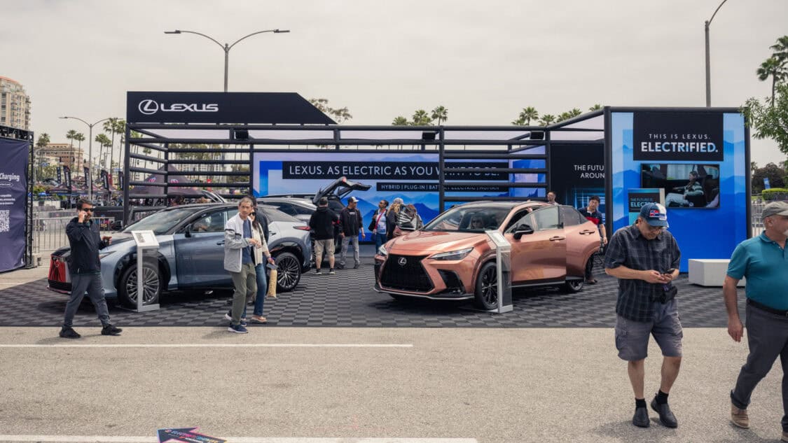 Toyota Motor North America Reports 68% Increase in Q2 2024 EV Sales - Lexus at Electrify Expo