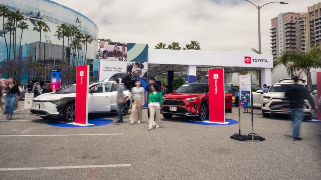 Toyota Motor North America Reports 68% Increase in Q2 2024 EV Sales - Toyota at Electrify Expo