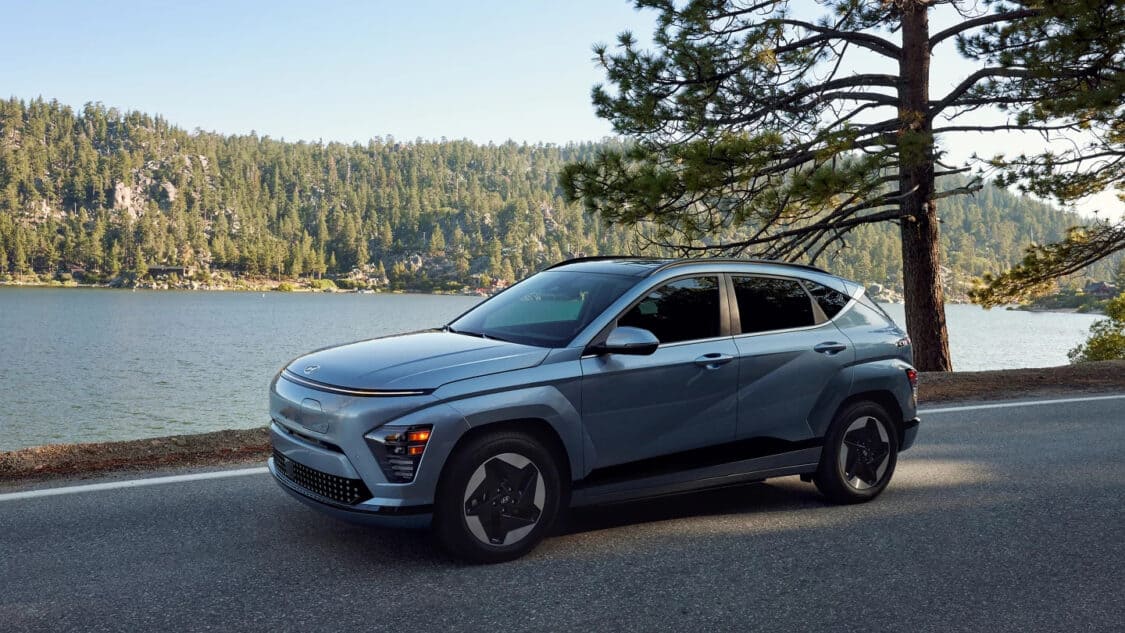 2024 Hyundai Kona EV Electric SUV exterior