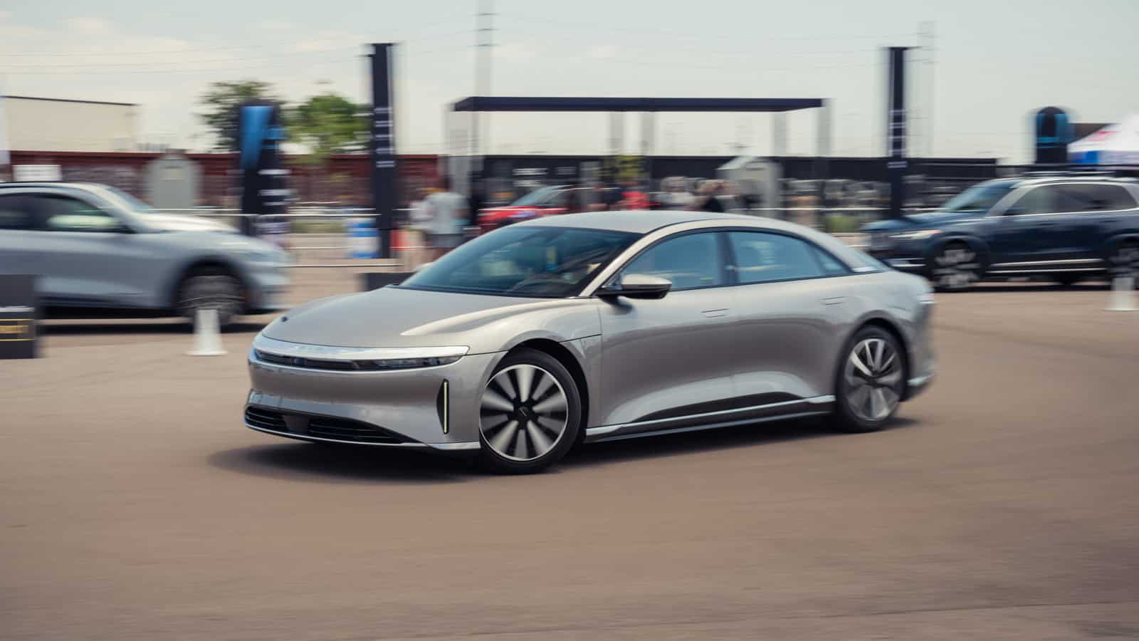 2024 Lucid Air test drive and demo at Electrify Expo Denver