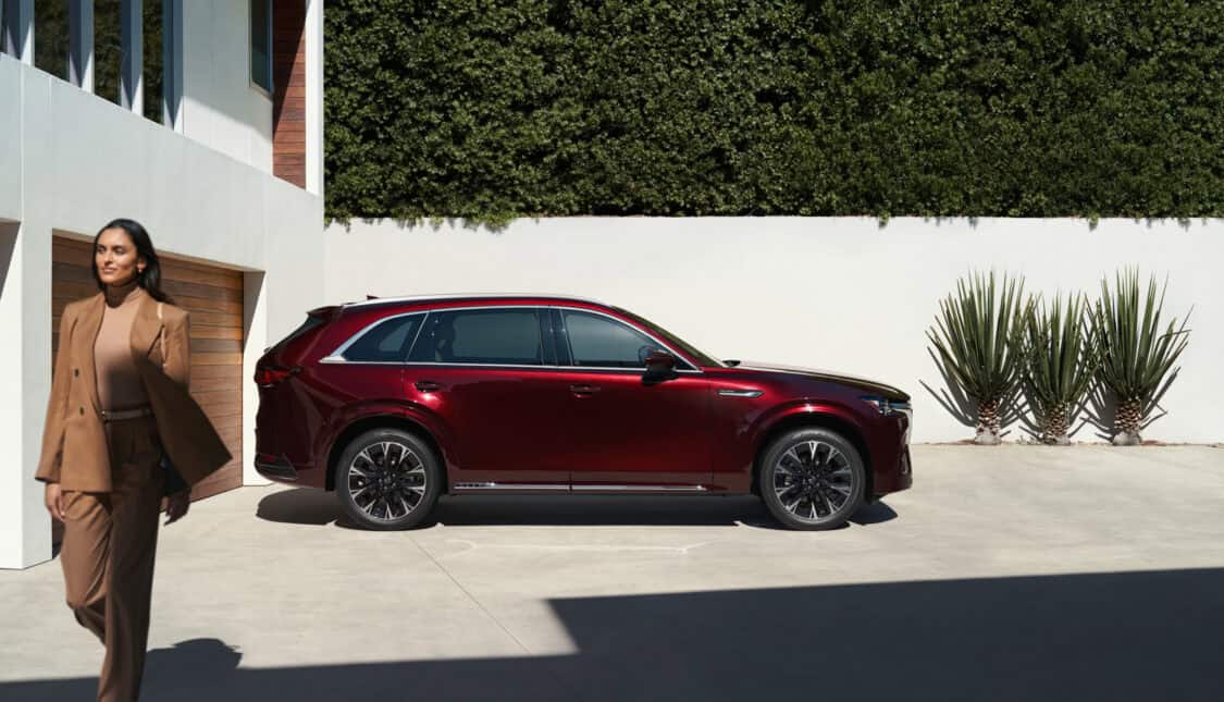 2025 Mazda CX-90 PHEV SUV artisan red