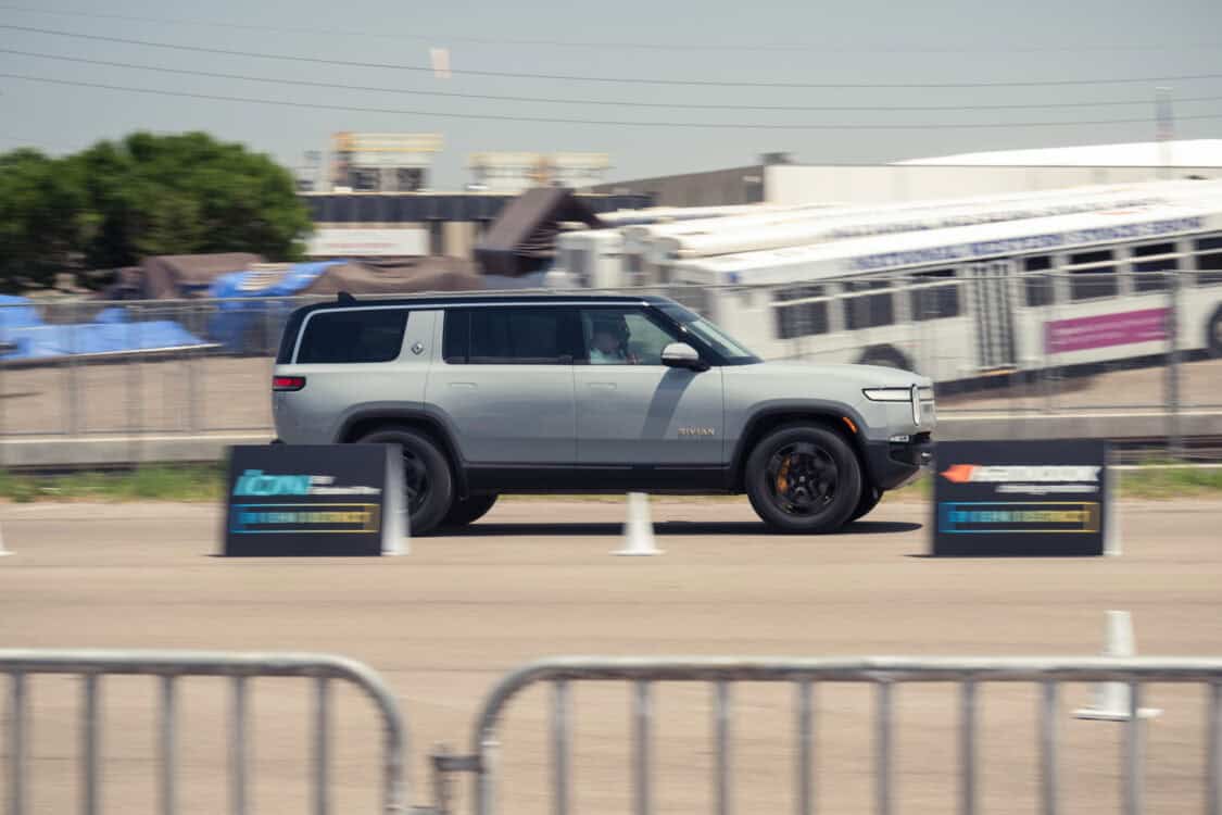 Electrify Expo Denver Rivian R1S electric SUV Hankook test drive