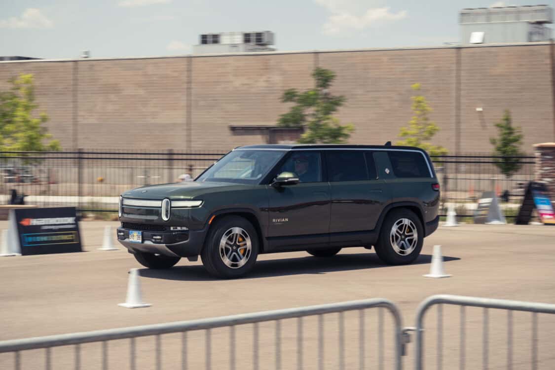 Electrify Expo Denver Rivian R1S electric SUV Hankook test drive