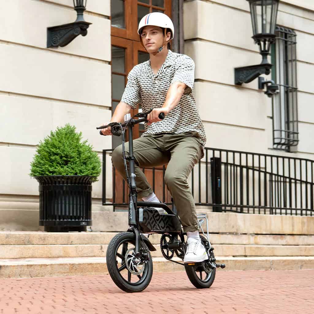 Jetson J5 Electric Bike for adults and kids - rider