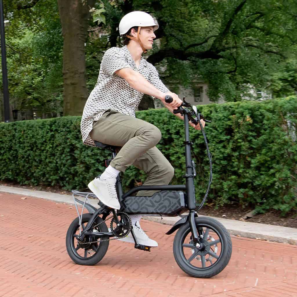 Jetson J5 Electric Bike for adults and kids - rider