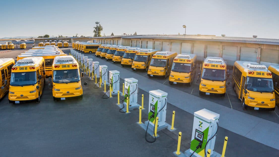 Oakland Deploys Nation's First 100% Electric School Bus Fleet with V2G Technology