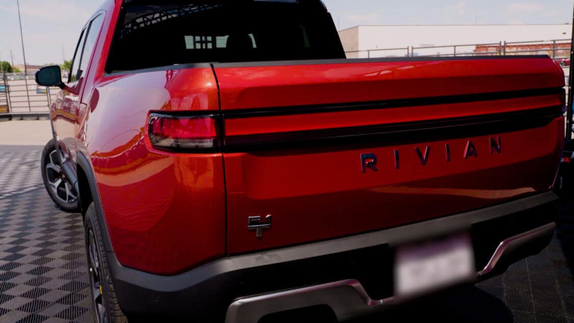 Rivian R1T Review Comparing the Best Electric Pickup Trucks Electrify Reviewed rear exterior