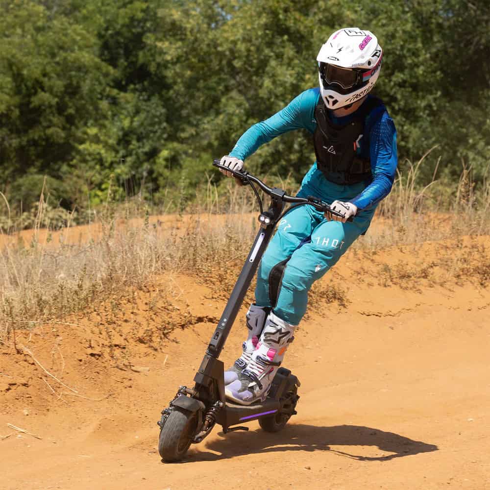 The Gotrax GX1 Dual Motor Electric Scooter - dirt rider