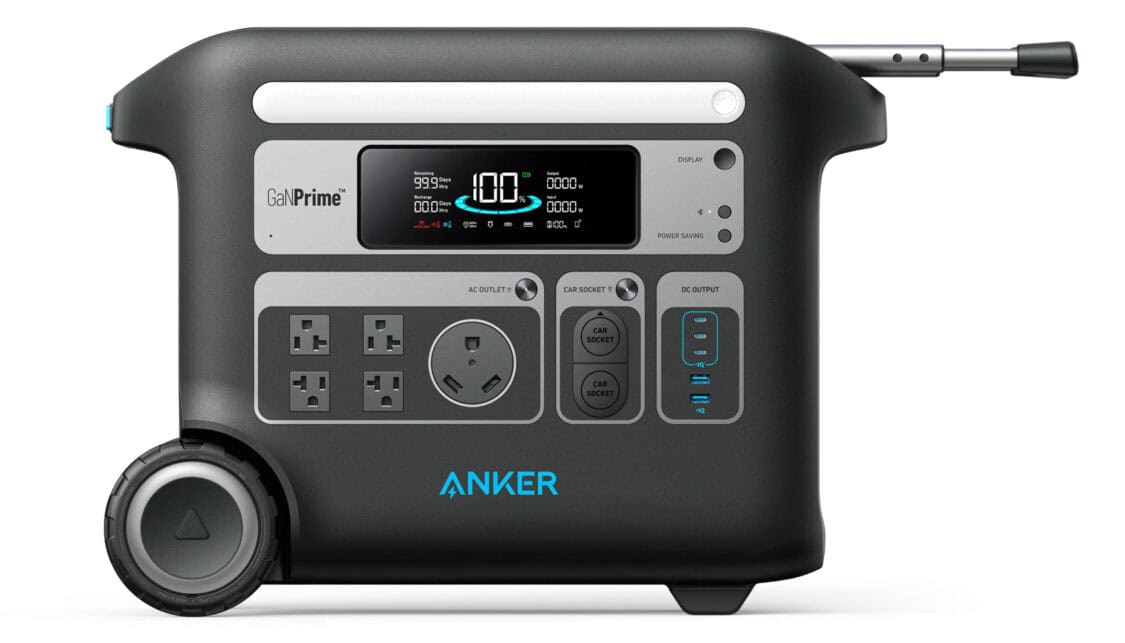 Anker SOLIX F2000 Portable Power Station 2048Wh 2400W