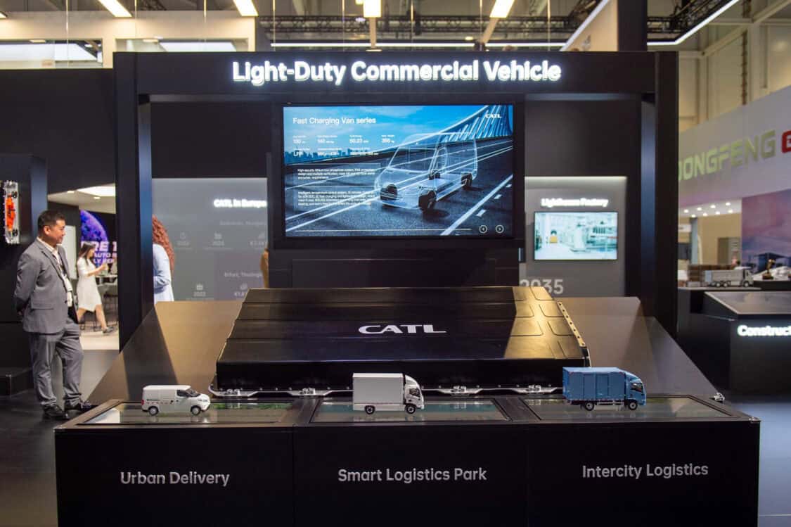 CATL TECHTRANS Systems light duty commercial vehicle Battery