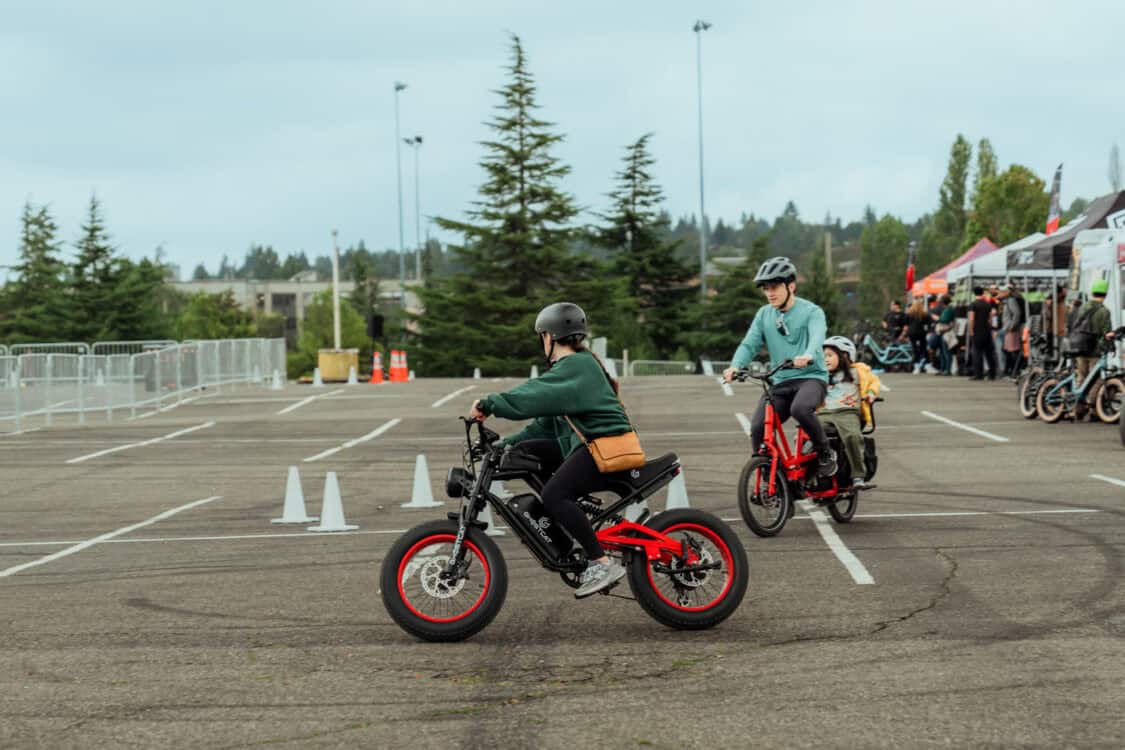 Electrify Expo Seattle 2024 Micromobility Demo GhostCat electric bike