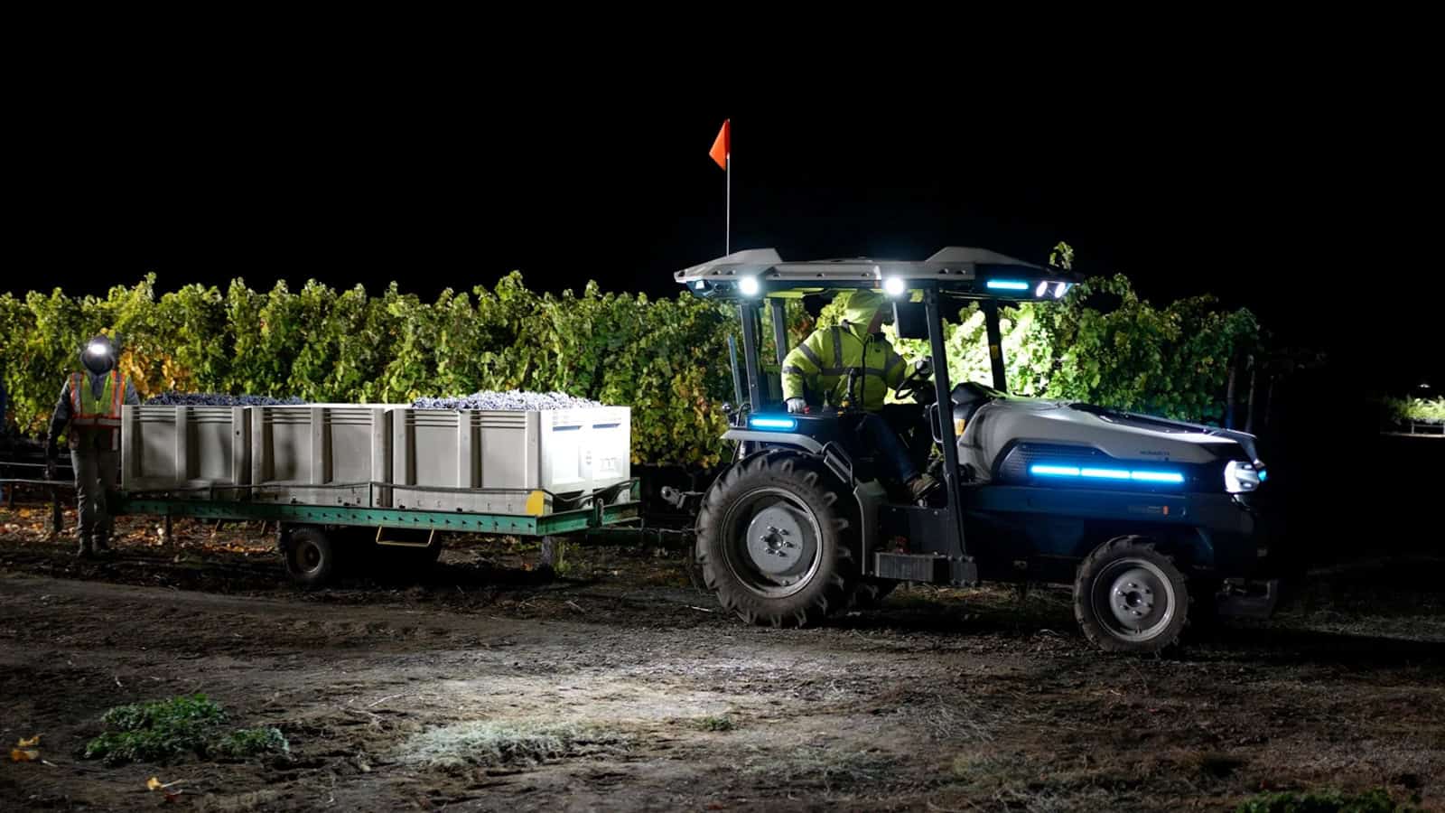 Monarch Tractors MK-V on October 23 at Constellation Brands Harvest