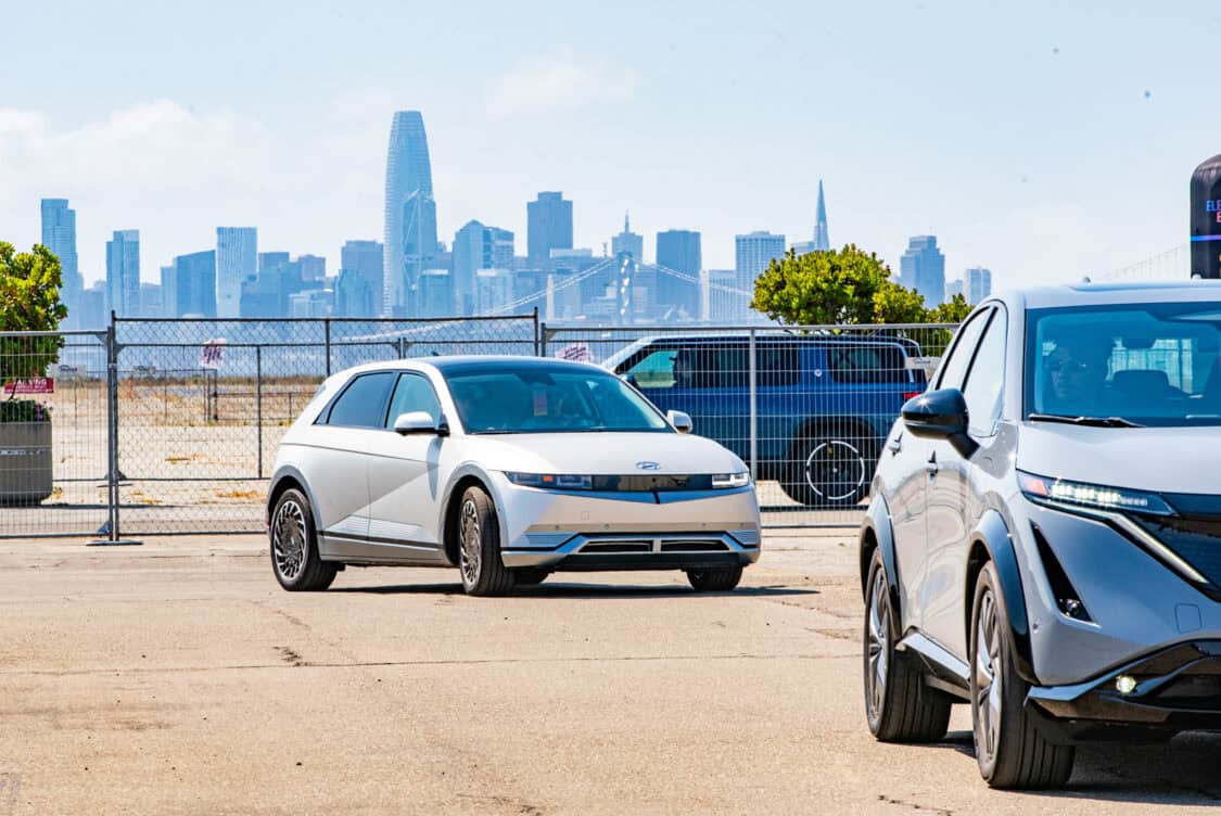 Electrify Expo San Francisco test ride demo Hyundai IONIQ 5