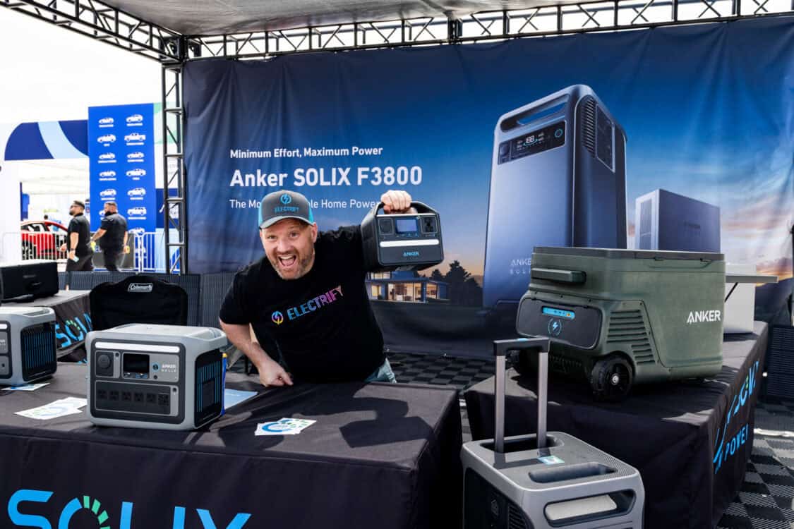 Anker SOLIX power station at Electrify Expo