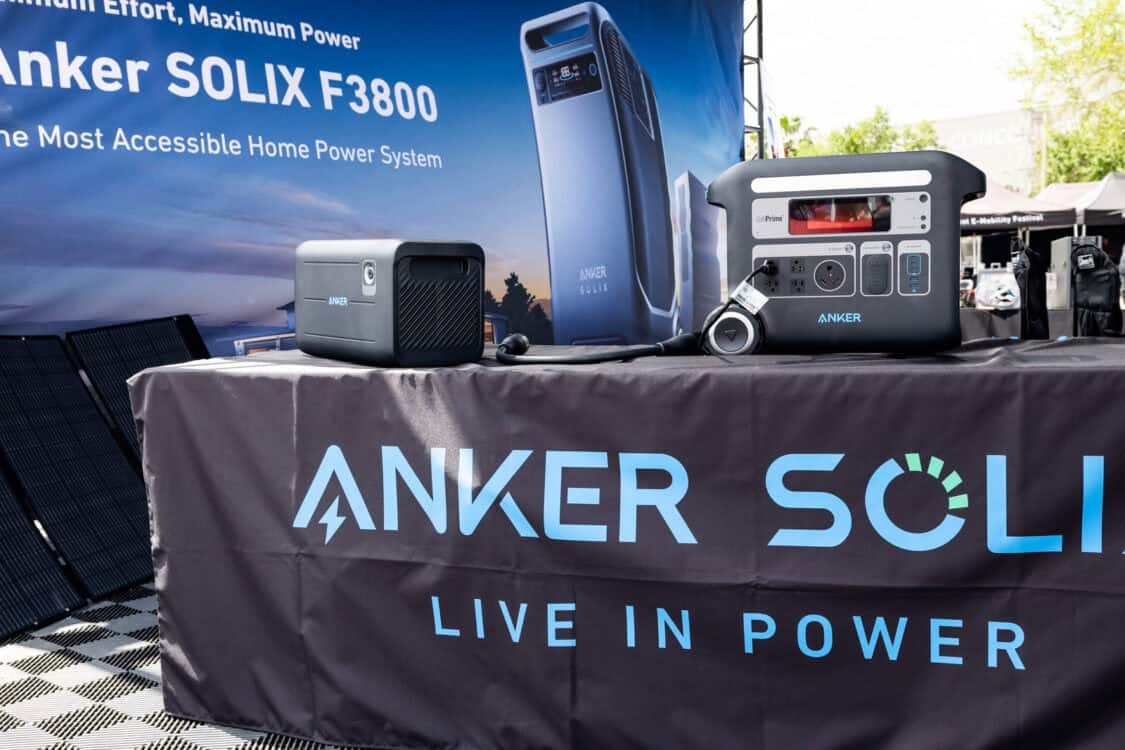 Anker SOLIX power station at Electrify Expo