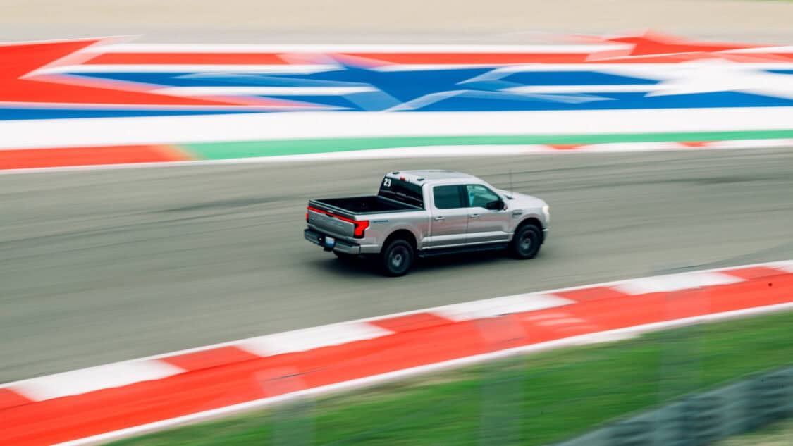 Austin Energy Brings the EV Track Experience to Electrify Expo at COTA - Ford F-150 Lightning