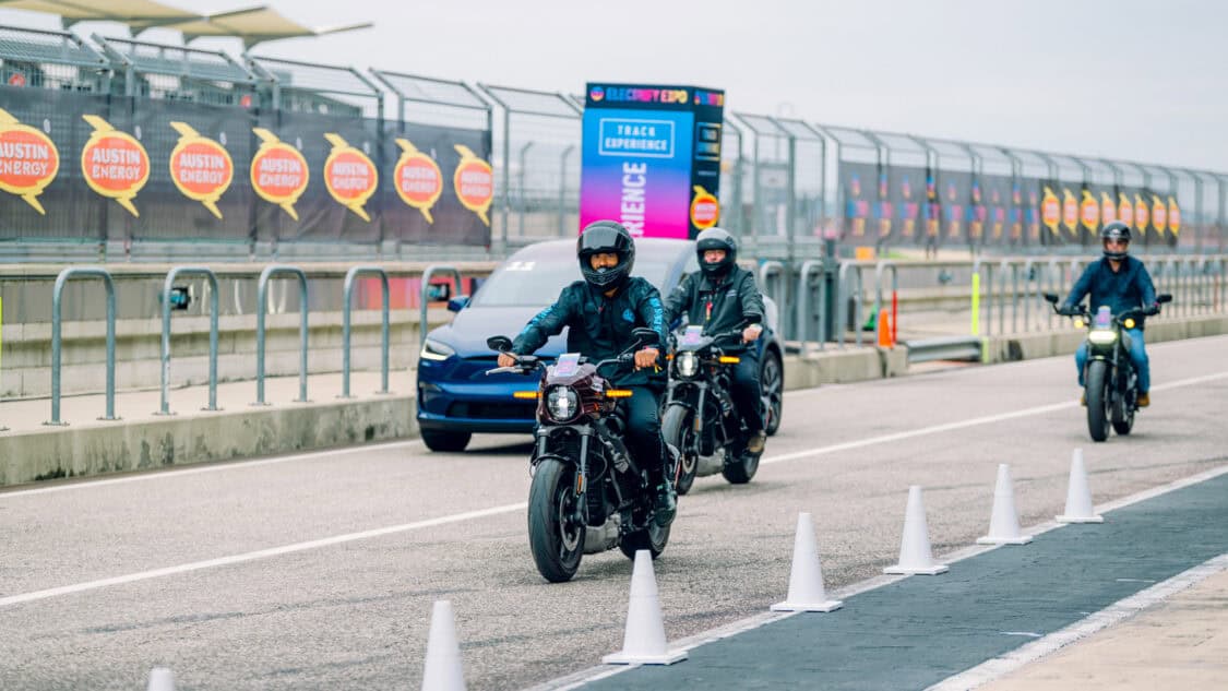 Austin Energy Brings the EV Track Experience to Electrify Expo at COTA - electric motorcycles