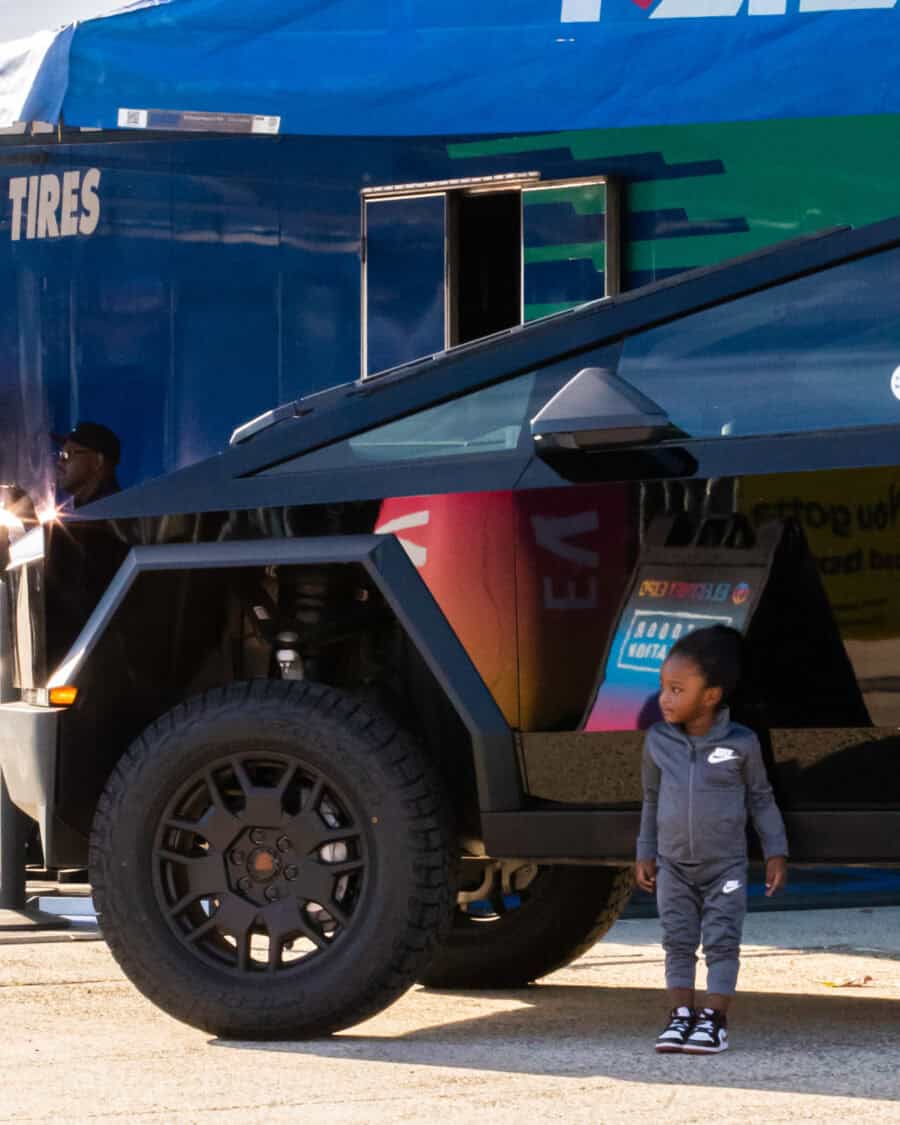 Falken Tires Tesla Cybertruck at Electrify Showoff NY