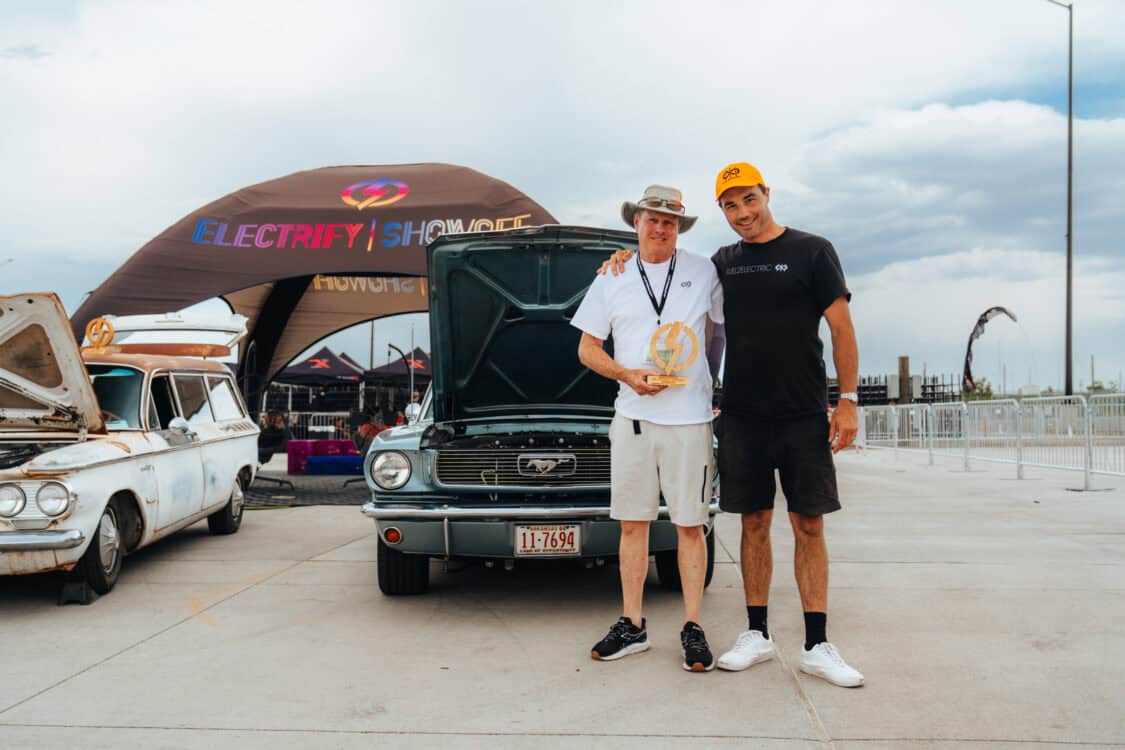 John Wilson's 1966 Ford Mustang Coupe at Electrify Showoff in Denver - Best Interior presented by Lunar + award winner