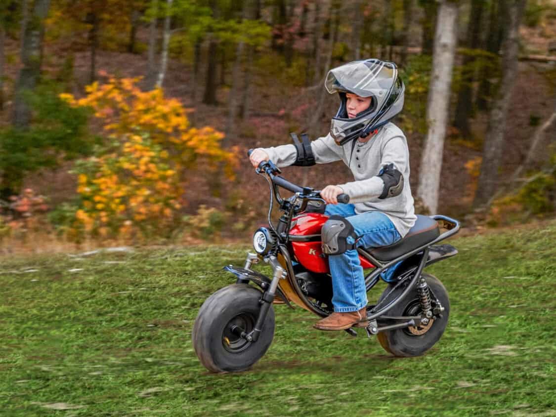 Kandi Trail King e500 electric min dirt bike for adults and teens