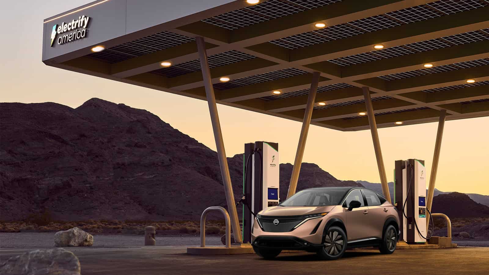 New NISSAN ENERGY Charge Network simplifies EV charging on the go - ARIYA