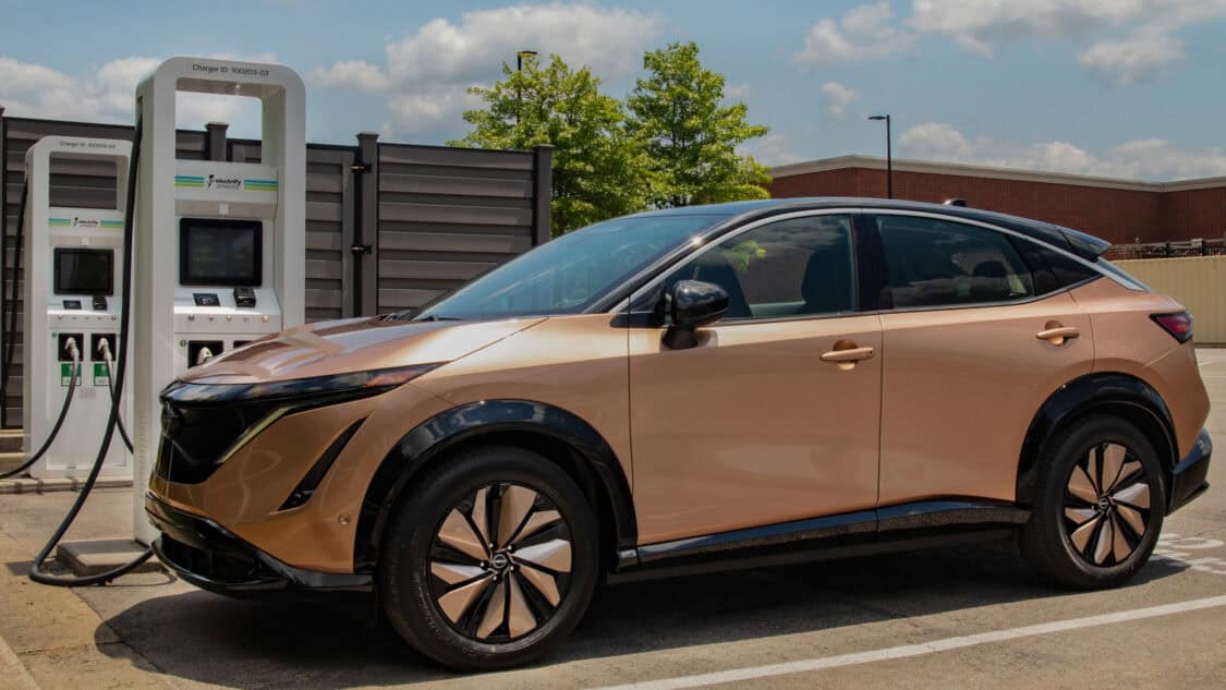 New NISSAN ENERGY Charge Network simplifies EV charging on the go - ARIYA